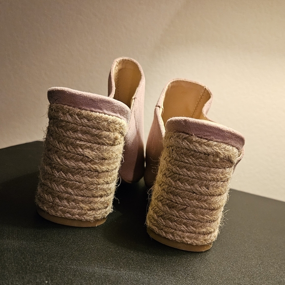 Sbicca Women's Helena Blush PINK Heeled Sandal SZ 8 - Picture 2 of 4